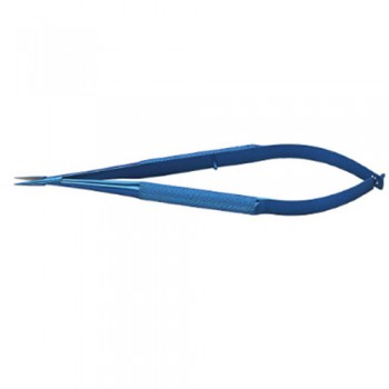 Micro Needle Holder Round handle,Tungsten carbide coated tips,